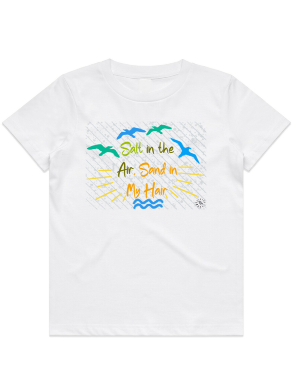 Kid's T-Shirt - BEACH HAIR - Image 2