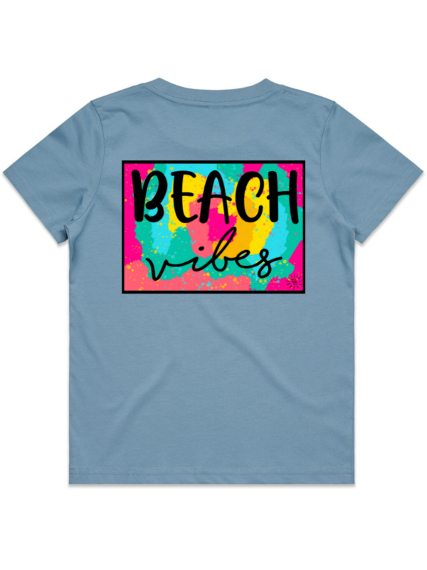 Youth T-Shirt - VIBES OF EBONY (back print) - Image 6