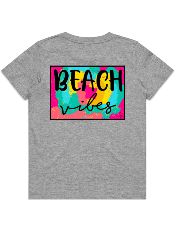 Youth T-Shirt - VIBES OF EBONY (back print) - Image 5