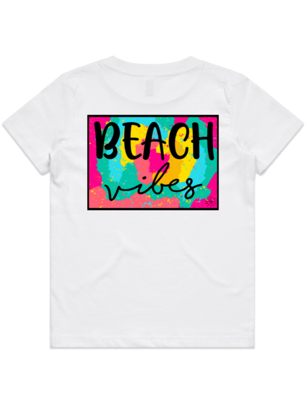 Youth T-Shirt - VIBES OF EBONY (back print) - Image 3