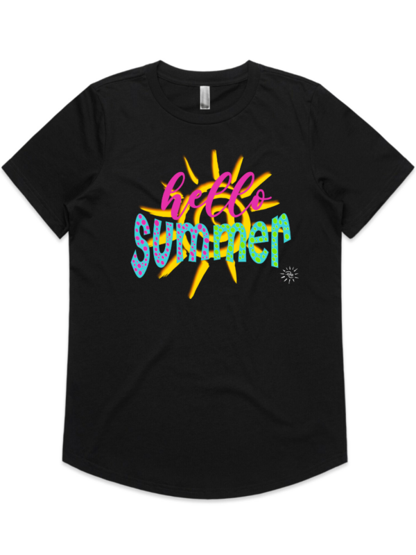 Drop Tee - HELLO SUMMER - Image 2