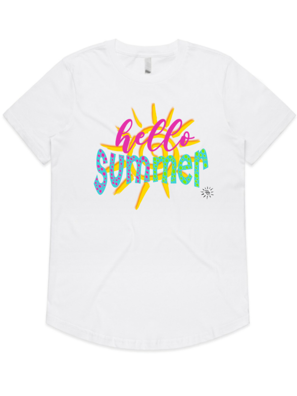 Drop Tee - HELLO SUMMER