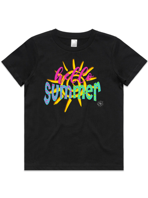 Youth T-Shirt - HELLO SUMMER - Image 4