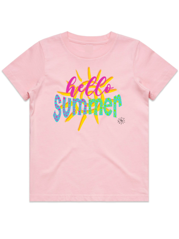 Youth T-Shirt - HELLO SUMMER - Image 9