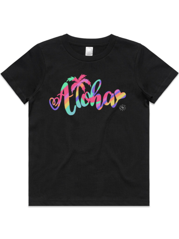 Youth T-Shirt - ALOHA ABLAZE - Image 3