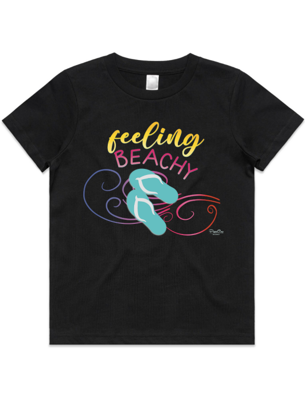 Youth T-Shirt - BEACHY KINDA FEELIN' - Image 3