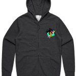 Men's Heavy Weight Zip Hood - PURPLE PELICAN - Image 2