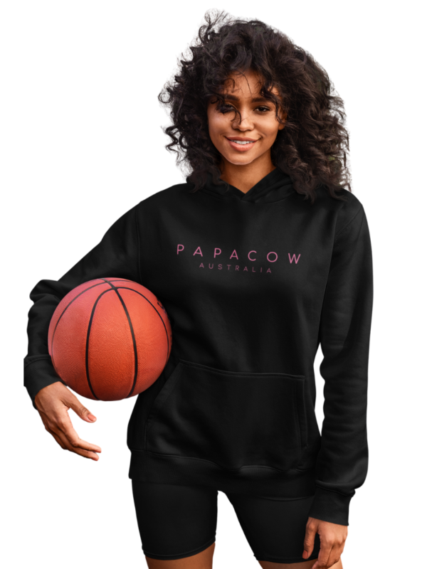 Women's Heavy Weight Hoodie - BUBBLEGUM DOWN UNDER - Image 6