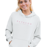 Women's Heavy Weight Hoodie - BUBBLEGUM DOWN UNDER
