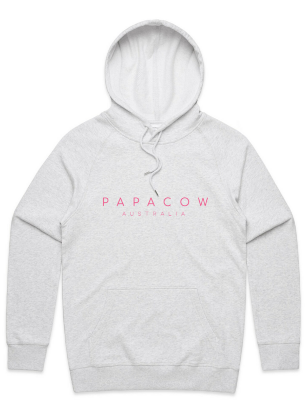 Women's Heavy Weight Hoodie - BUBBLEGUM DOWN UNDER - Image 2