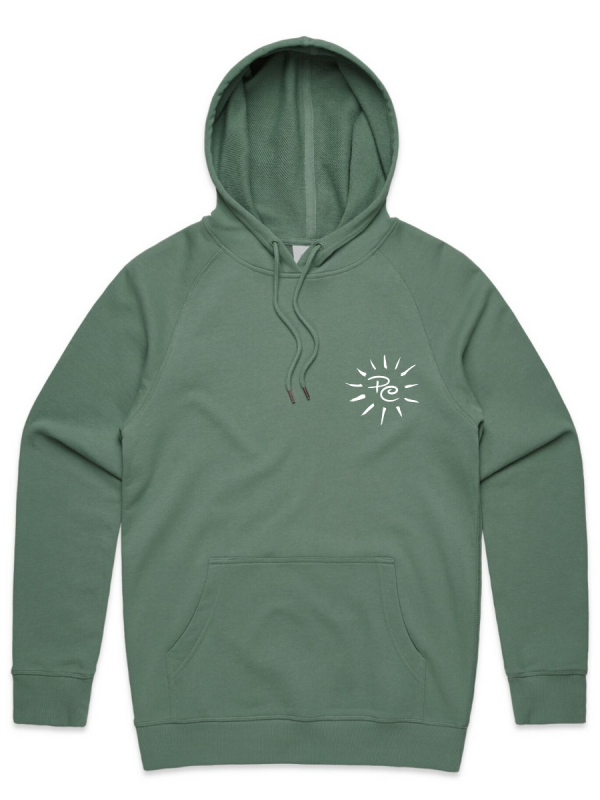 Men's Heavy Weight Hoodie - ROCKIN' PC WHITE - Image 4