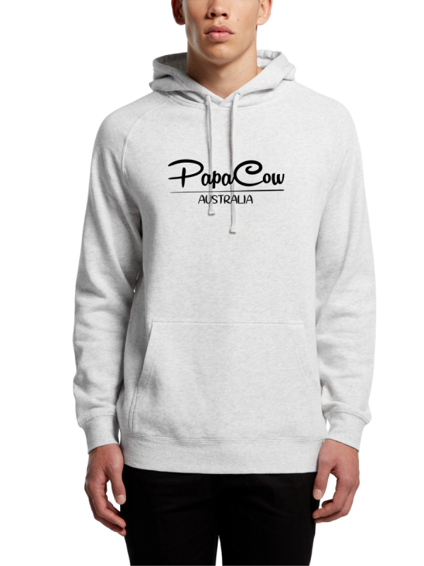Men's Mid Weight Hoodie - EBONY BLAZE