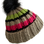 Light Fawn Rib Beanie
