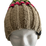 Light Fawn Rib Beanie - Image 7