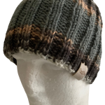 Dark Storm Ribbed Beanie