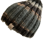 Dark Storm Ribbed Beanie - Image 3