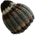 Dark Storm Ribbed Beanie - Image 6