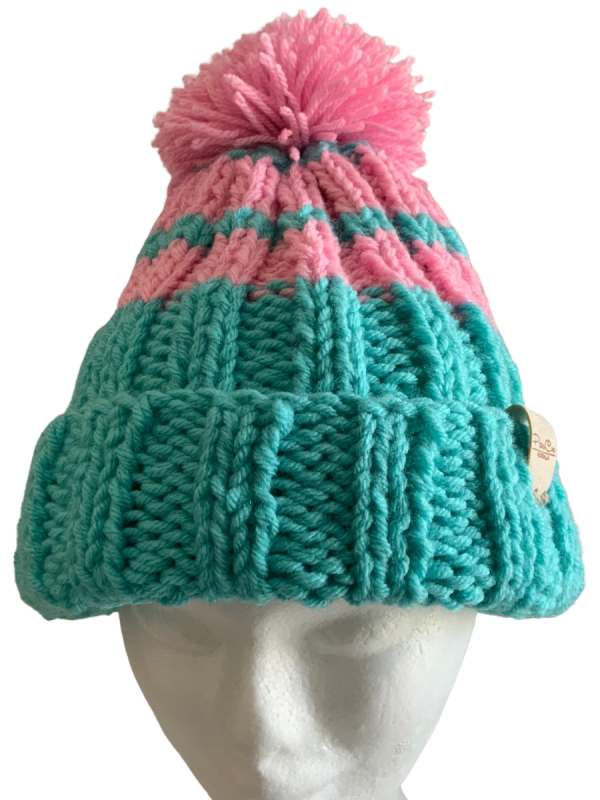 Musk & Aqua Rib Beanie - Image 4
