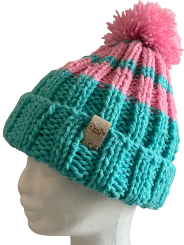 Musk & Aqua Rib Beanie - Image 5
