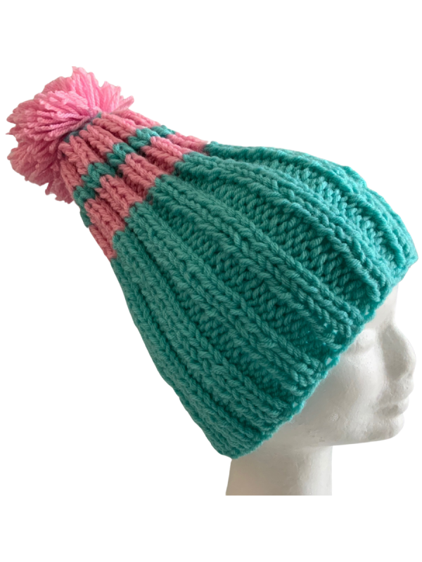 Musk & Aqua Rib Beanie - Image 6