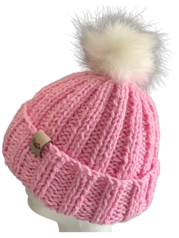 Pink Musk Rib Beanie