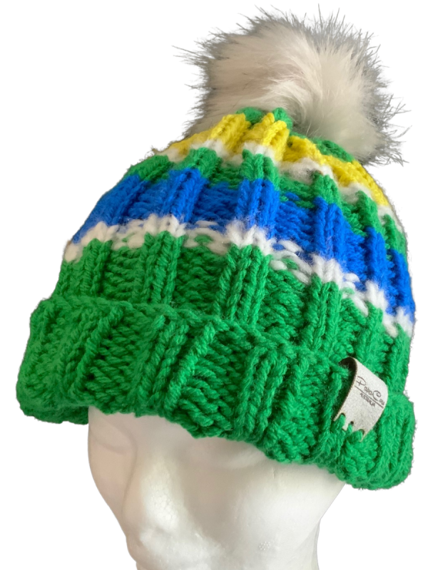 Parakeet Green Rib Beanie