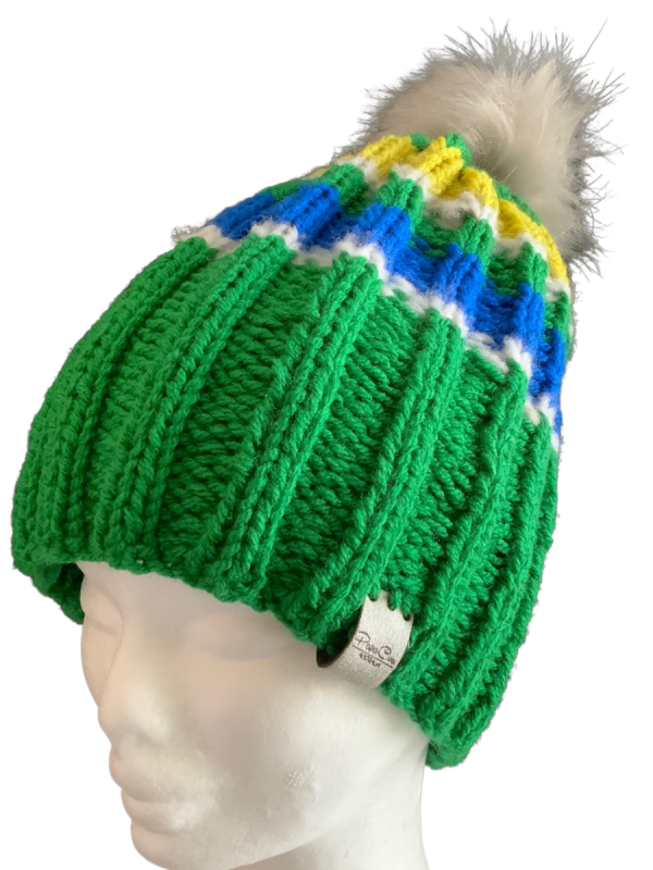 Parakeet Green Rib Beanie - Image 5