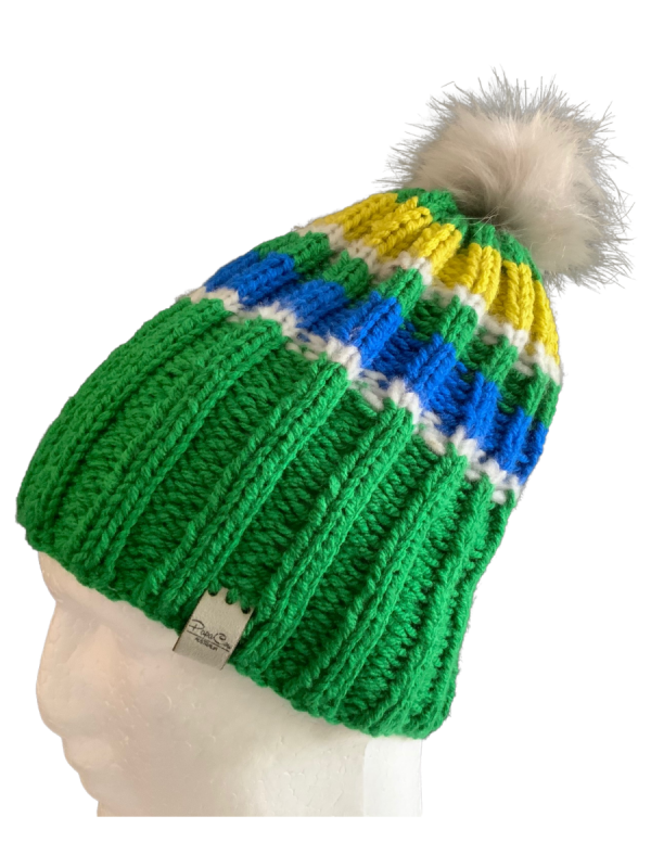 Parakeet Green Rib Beanie - Image 6
