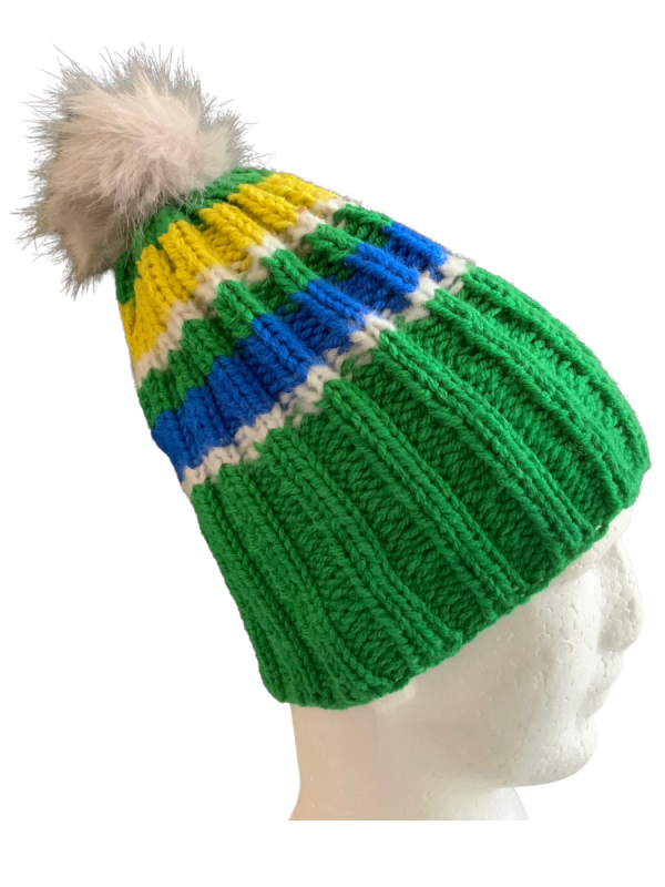 Parakeet Green Rib Beanie - Image 7