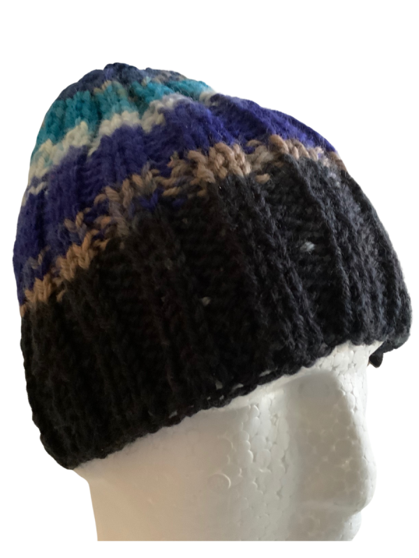 Still Waters Ribbed Beanie - Image 4