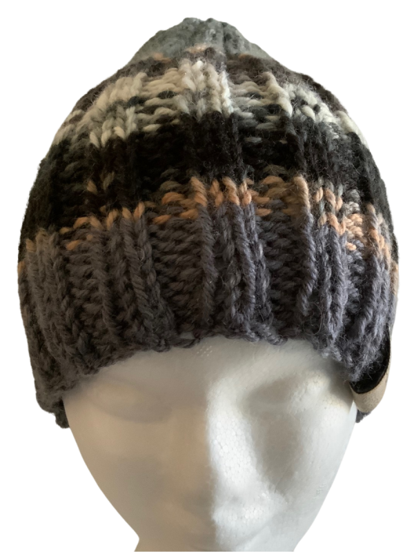 Thunderstorm Ribbed Beanie - Image 2
