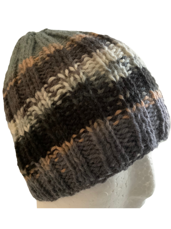 Thunderstorm Ribbed Beanie - Image 4