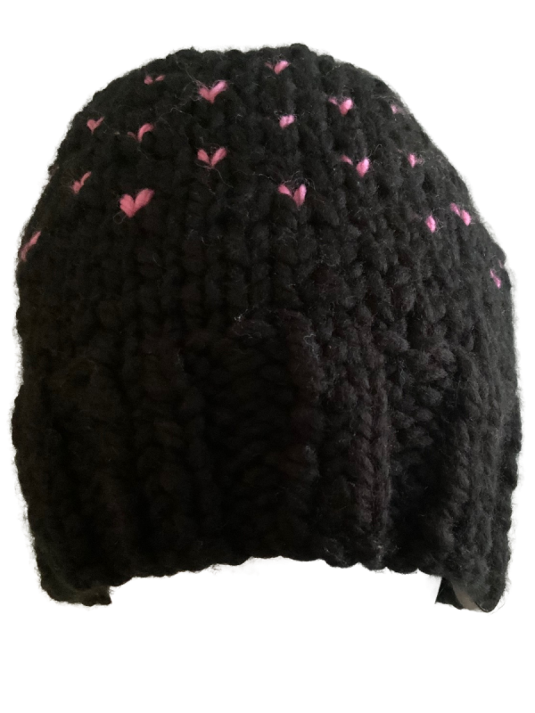 Midnight Lovin' Hearts Beanie - Image 3