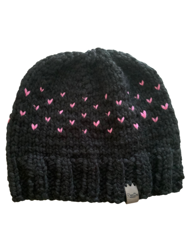 Midnight Lovin' Hearts Beanie - Image 5