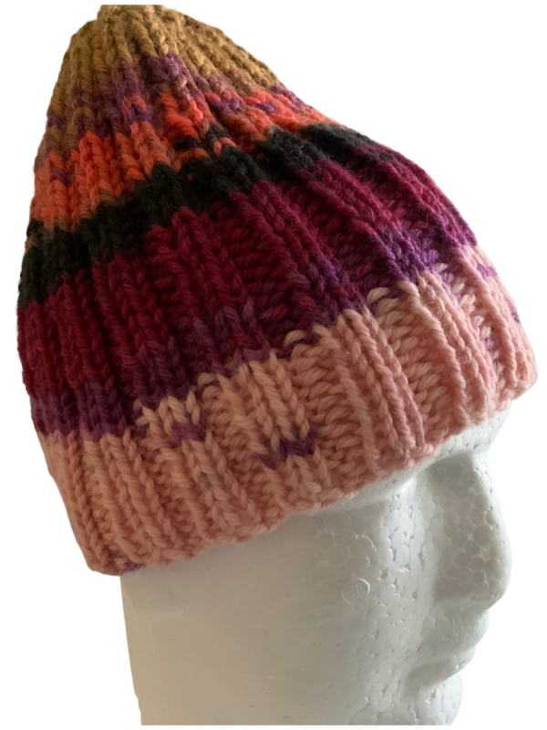 Crisp Autumn Ribbed Beanie - Image 3
