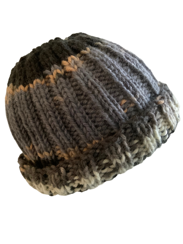 Wild Storm Ribbed Beanie - Image 2