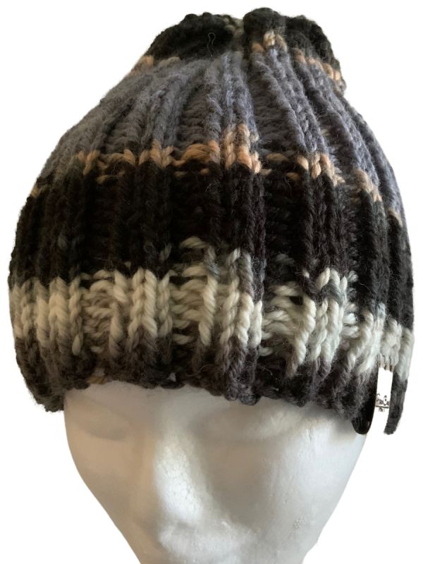 Wild Storm Ribbed Beanie - Image 4