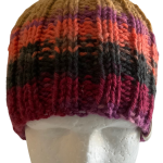 Autumn Leaves Ribbed Beanie - Image 7