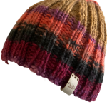 Autumn Leaves Ribbed Beanie - Image 6