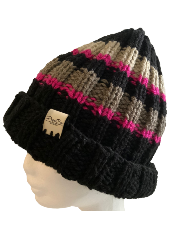 Soot Streak Rib Beanie