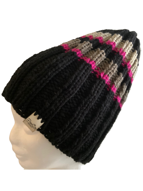 Soot Streak Rib Beanie - Image 5