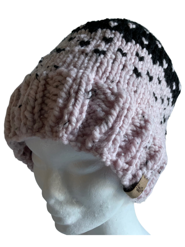 Musk & Black Lovin' Hearts Beanie