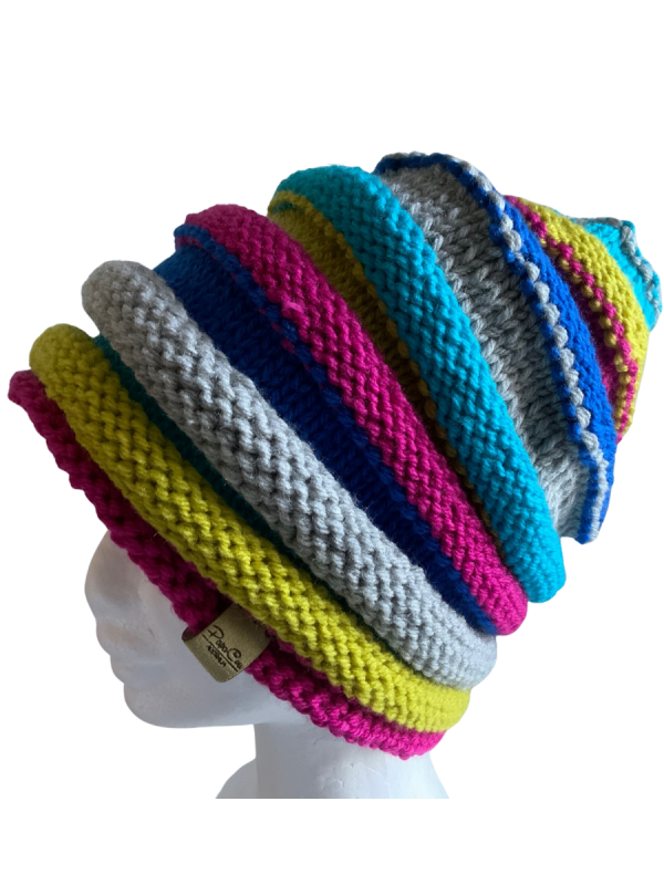 Coral Bells Twister Beanie
