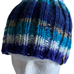 Blue Waters Ribbed Beanie - Image 3