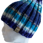 Blue Waters Ribbed Beanie - Image 6