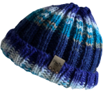 Blue Waters Ribbed Beanie