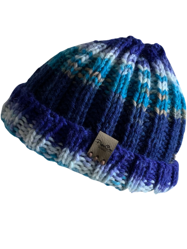 Blue Waters Ribbed Beanie