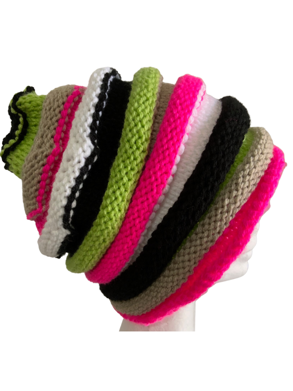 Bleeding Heart Twister Beanie