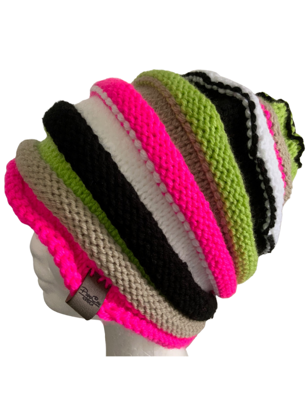 Bleeding Heart Twister Beanie - Image 3