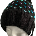 Raven Lovin' Hearts Beanie - Image 2